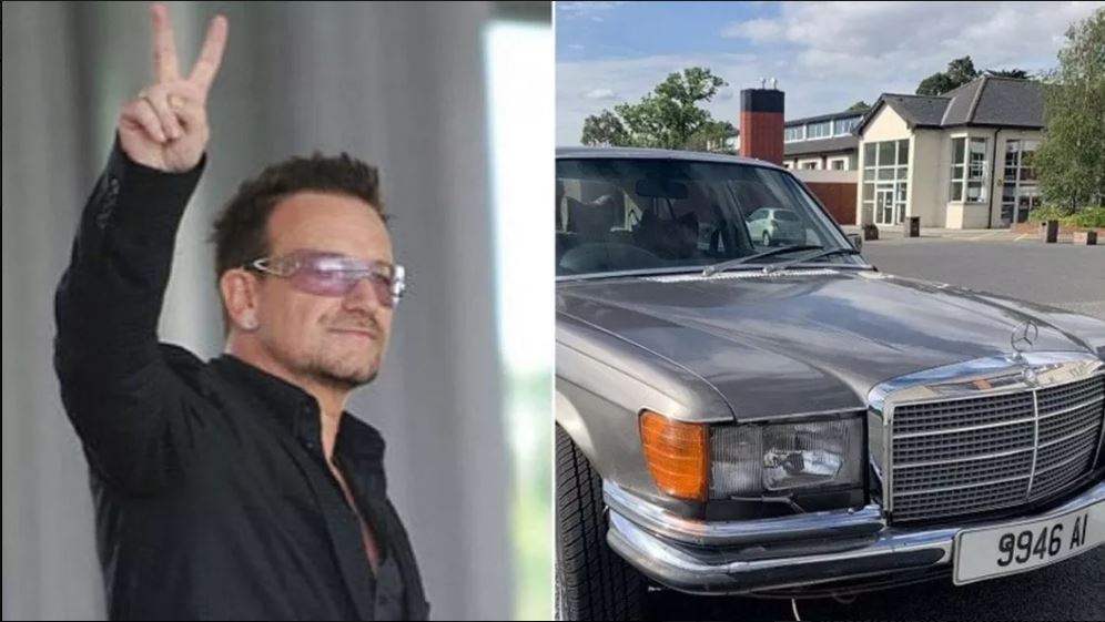 Bono Vox: all’asta la sua Mercedes con maxi impianto audio