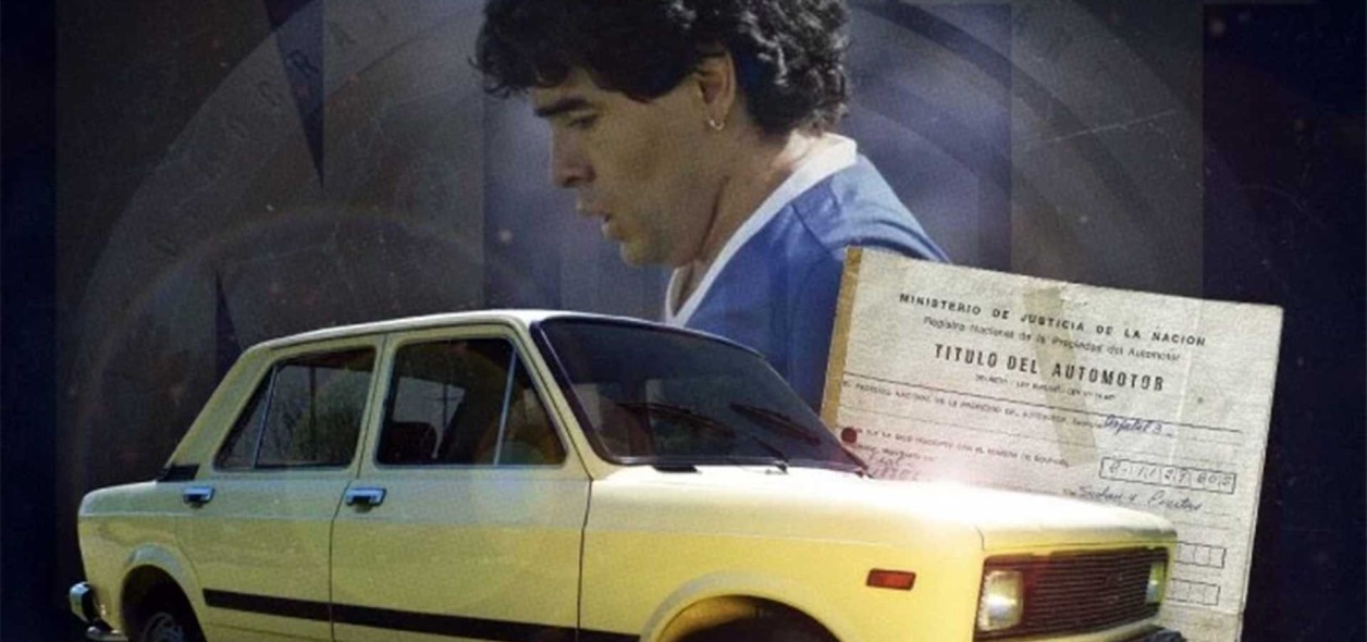 Fiat 128 di Maradona: la primissima auto di Maradona, trovata vicino ad un pollaio, all’asta